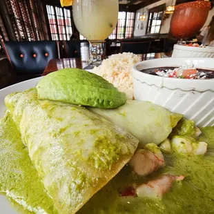 Morena's Mexican Restaurant Lake Forest | Lobster Enchiladas