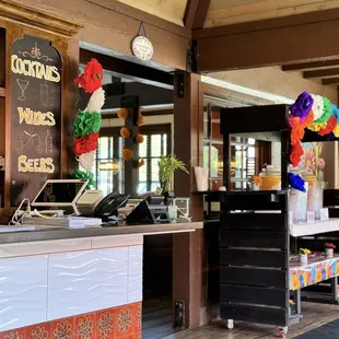 Warm welcoming entrance.