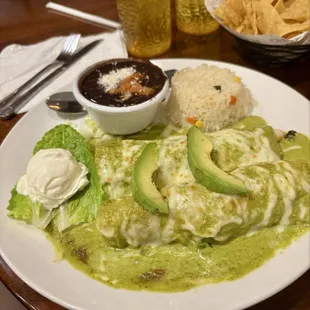 Shrimp Enchiladas