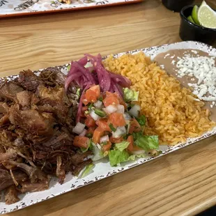 Carnitas Plate