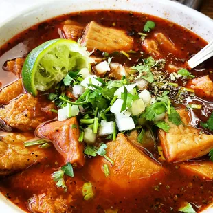 The only place I ever go to for menudo.