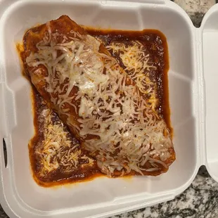 Burrito mojado (a la Diablo)