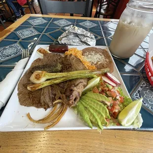 Carne Asada Plate