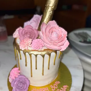 Custom birthday cake