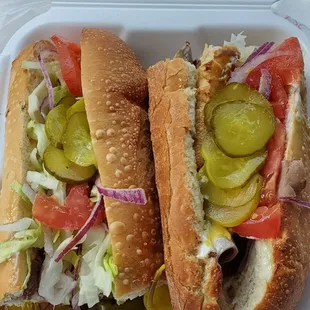 Roast beef sandwich, made with love! soon to be eaten with hunger! rofl
