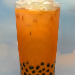 We serve boba tea.