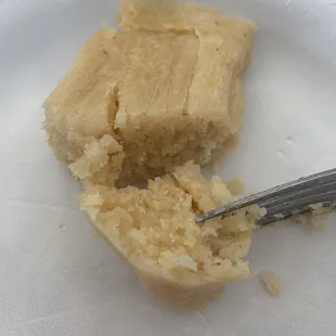 Delicious corn tamale especially their pork tamales have become my favorite