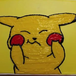a pikachu face