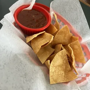 Chips and salsa