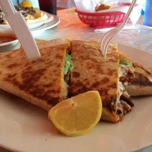 El pastor quesadilla