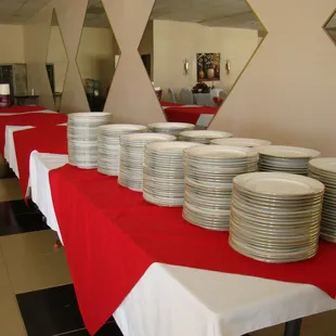 Buffet Line In the Grand Ball Room