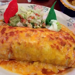 Chile Colorado Burrito