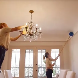 Home service cleaning