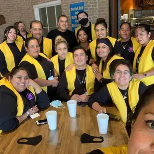 Team taking place at a local casino disinfecting #1.By the city of Madera.