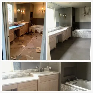 A clean up after a mess