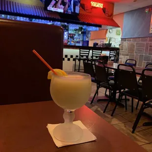 Large herradura frozen margarita  No salt