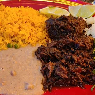 Barbacoa Breakfast plate