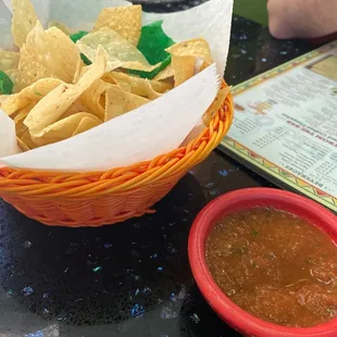 Salsa with Chips