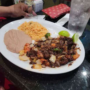 Barbacoa plate