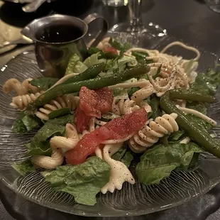 First course salad - pretty unique with the pasta