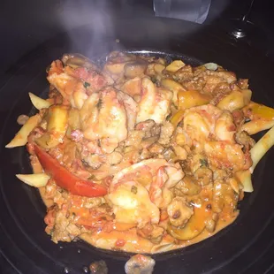 Shrimp and Sausage Pasta