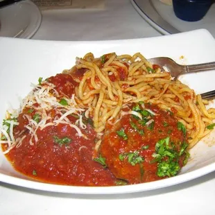 Spaghetti and Meatballs