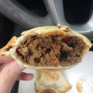 Spicy beef empanadas