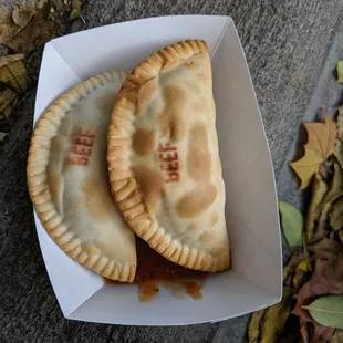 Spicy beef empanadas