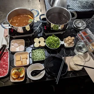 Hot pot spread