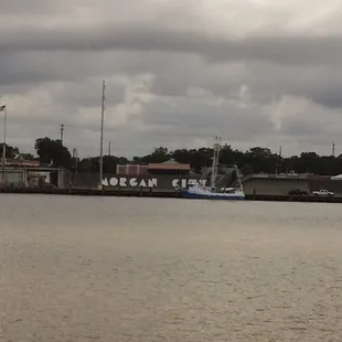 From the Atchafalaya River.