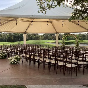 Lakeside gazebo