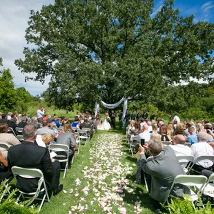 a wedding ceremony