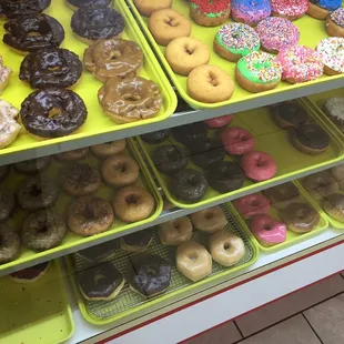 a variety of doughnuts