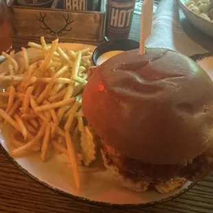 Nashville Hot Chicken Burger