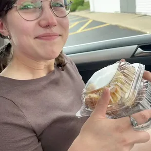 me crying with my Donut Holes