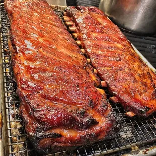 ribs, bbq ribs, food