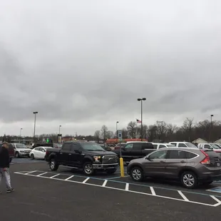 Behind Steak 'n Shake and El Rodeo