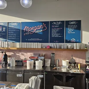 Menu free sprinkles! Definitely get a waffle cone