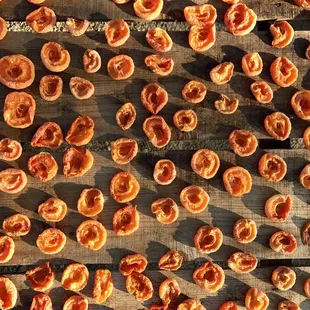 Sun dried apricots