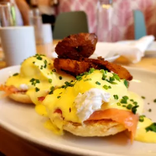 Eggs Benedict with Salmon