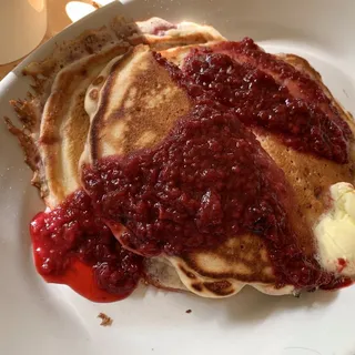 Raspberry Flat Cakes