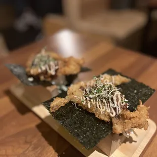 Soft Shell Crab Hand Roll