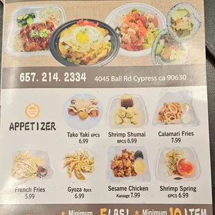 Menu Jan 2025