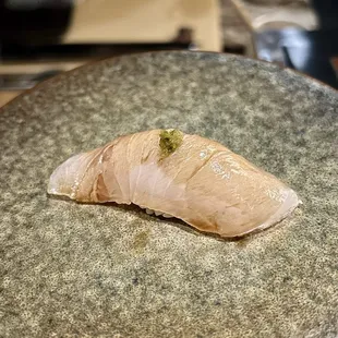 Shima-Aji / "Striped Jack" with yuzu kosho
