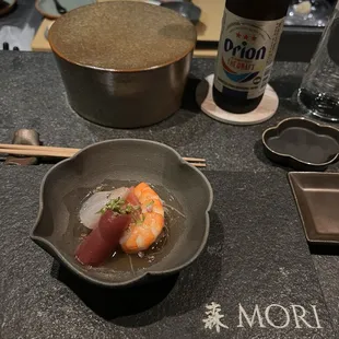 sushi and sashimi, food