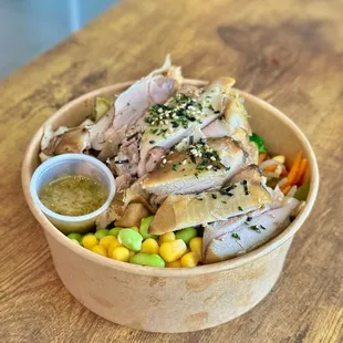 Salt baked Chicken Thigh