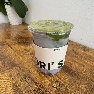 Taro uji matcha