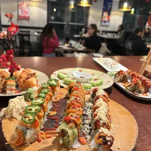food, sashimi, sushi and sashimi, sushi