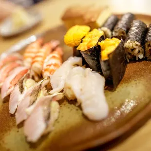 After-main-course supplemental sushi, if you ask for it.  Be careful, they will charge for some of this!