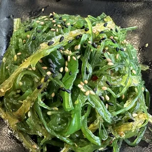 Seaweed salad was good